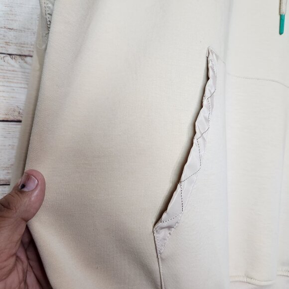 YoungLA Hoodie Sweatshirt Men's Medium Cream 521 Goat Graphic Spell Out Logo - Picture 6 of 16